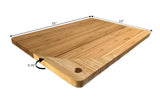 Simply Bamboo Brown Maui Bamboo Cutting Board - 15"