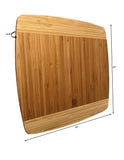 Simply Bamboo Brown Napa Bamboo Cutting Board - 12"