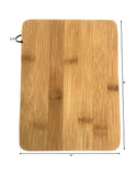 Simply Bamboo Brown Valencia Bamboo Cutting Board - 8"
