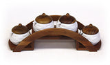 Condiment & Spice Jar Serving Set by Mountain Woods