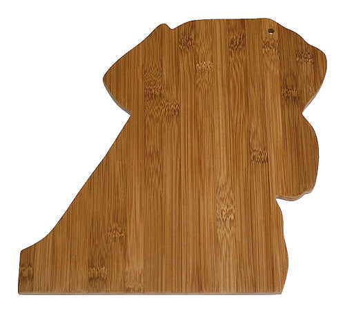 APetProject Mountain Woods PetProject Brown Bamboo Labrador Cutting Board 1