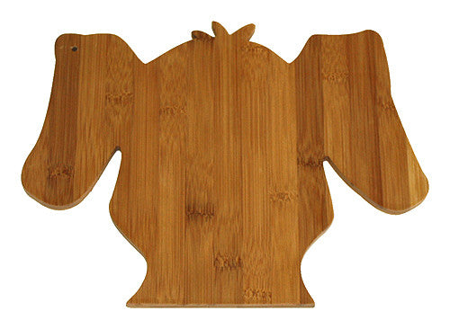 APetProject Mountain Woods PetProject Brown Bamboo Scruffy Dog Cutting Board 1