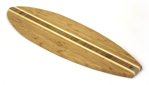 Simply Bamboo Brown Kona Surf Bamboo Cutting Board 1