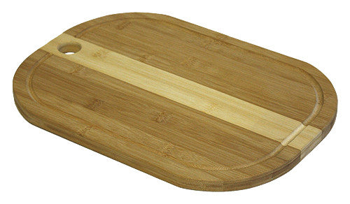 Simply Bamboo Brown Large Laguna Bamboo Cutting Board 1