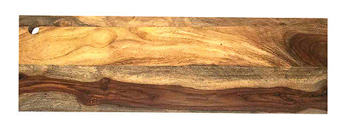 Mountain Woods Natural Brown Organic Edge-Grain Hardwood Sheesham wood