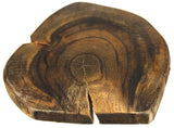 Mountain Woods Brown Set of 4 Acacia Hardwood Handmade 100% Natural & Organic Best Coasters 3
