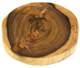 Mountain Woods Brown Set of 4 Acacia Hardwood Handmade 100% Natural & Organic Best Coasters 4