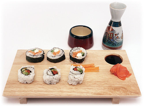 Mountain Woods Brown Large Sushi Board