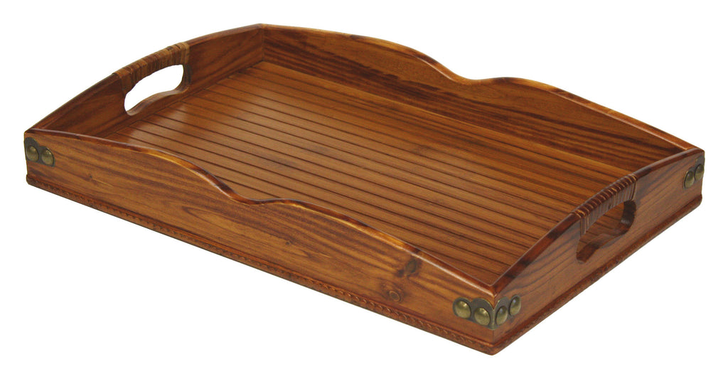 Valencia Antique Style Hardwood Serving Tray