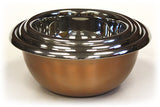 Copper Plated Exterior Mixing Bowl