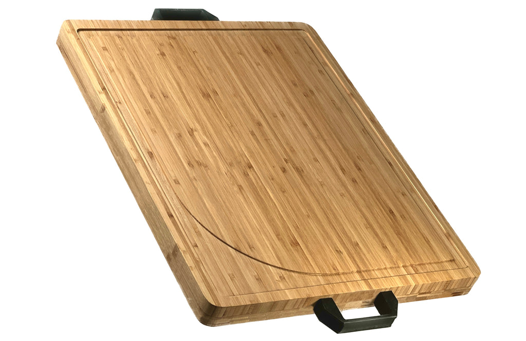 Bamboo Cutting Board - Wood Chopping Board with Juice Groove, Charcuterie  Board, Serving Platter Cheese Board, Bread Board, Turkey Meat Cutting Board