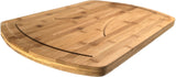 Simply Bamboo Brown Bamboo Carving, Chopping, & Serving Board w/ Juice Grooves - 20.88"