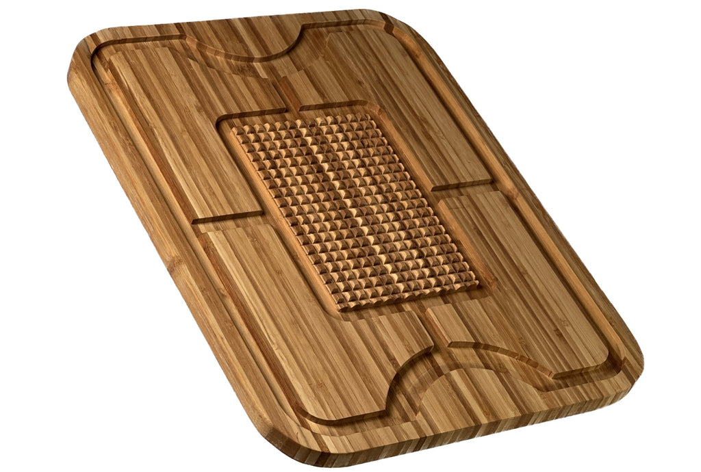 10x13 Reversible Bamboo Cutting Board Natural - Figmint™