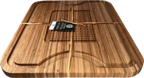 Organic Extra Large Bamboo Cutting Board Reversible Large Wooden Cutting  Boards for Kitchen 20 L X 15.75 W X 0.75 D 