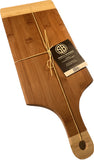 Simply Bamboo Brown Napa Paddle Bamboo Cutting Board - 16.63"