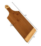 Simply Bamboo Brown Napa Paddle Bamboo Cutting Board - 16.63"