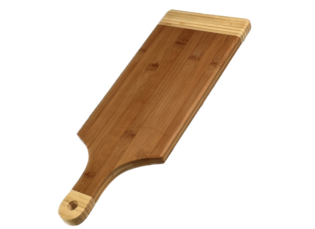 Simply Bamboo Brown Napa Paddle Bamboo Cutting Board - 16.63"