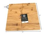 Simply Bamboo Brown Valencia Bamboo Cutting Board - 12"