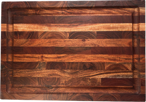 Mountain Woods Brown Hardwood Acacia Cutting Board - 24