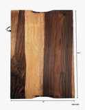 Mountain Woods Brown Sheesham Cutting Board w/ Juice Groove - 16.5" (﻿Maximum 5 Per Order Please.)