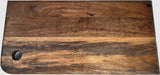 Mountain Woods Brown Medium Organic Hardwood Mango Cutting Board - 16"