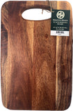 Mountain Woods Brown Acacia Hardwood Cutting and Serving Board - 15"