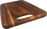 Mountain Woods Brown Acacia Hardwood Cutting and Serving Board - 15"