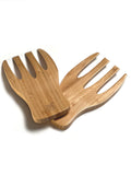 Simply Bamboo Brown Salad Hands - 7''