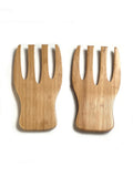 Simply Bamboo Brown Salad Hands - 7''