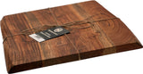 Mountain Woods Brown Hand Crafted Live Edge Acacia Cutting Board/Serving Tray - 15" (﻿Maximum 5 Per Order Please.)