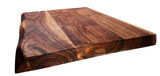 Mountain Woods Brown Hand Crafted LIVE EDGE Cutting Board/Serving Tray made with Solid Acacia Hard Wood - 18"