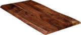 Mountain Woods Brown Hand Crafted Live Edge Acacia Cutting Board/Serving Tray - 20" (﻿Maximum 5 Per Order Please.)