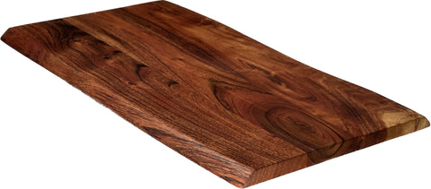 Mountain Woods Brown Hand Crafted LIVE EDGE Acacia Cutting Board |  Charcuterie Board | Serving Tray - 27(Limit 5 Per Order)