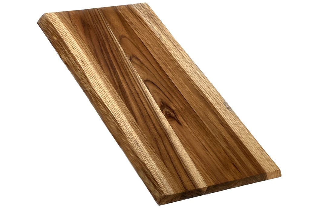 Cutting Board - 17x7 Inches Large Cheese Board with Handle - 20 mm Thin  Cutting Board - Edge Grain Oak Cutting Board - Long Charcuterie Board -  Wooden