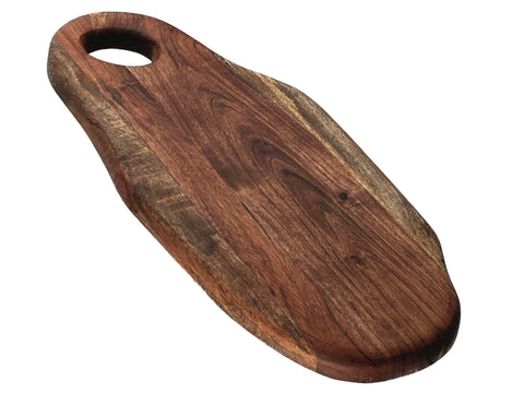 2-in-1 Large Wooden Chopping Board & Serving Tray - by LARHN