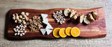 Mountain Woods Brown Hand Crafted LIVE EDGE Acacia Cutting Board | Charcuterie Board | Serving Tray - 27"(Limit 5 Per Order)