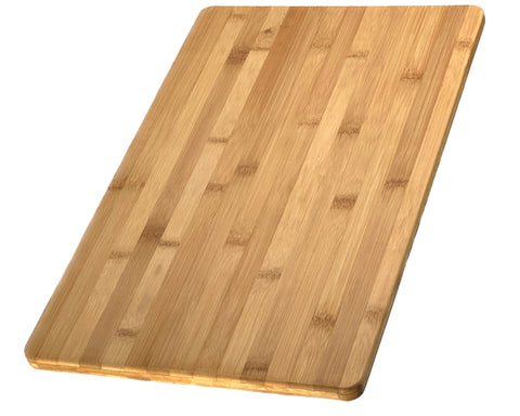 Large Bamboo Cutting Boards for Kitchen Meal Prep & Serving - Charcute