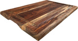 Mountain Woods Brown Sheesham Cutting Board w/ Juice Groove - 22" (﻿Maximum 5 Per Order Please.)