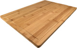 Extra Large Reversible Simply Bamboo Organic Bamboo Cutting & Charcuterie Board with Juice Groove