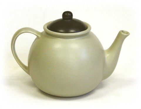 Hues & Brews Beige 50 Oz. Teapot 1