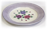 Hues & Brews Multi-color 13" Bella Rosa Ceramic Serving Platter - 13.13"