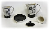 White and Black Avant Garde Tea For Me Se