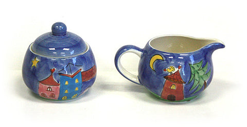 Yellow Bird Village Cream and Sugar Sets