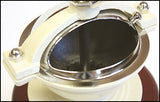 Hues & Brews Ivory White Canister Coffee Grinder 2
