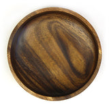 8.5" Acacia Hardwood Round Bowl