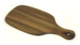 Mountain Woods Brown Acacia Hardwood Paddle Cutting and Serving Board 1