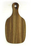 Mountain Woods Brown Acacia Hardwood Paddle Cutting and Serving Board 3
