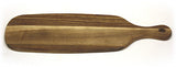 Mountain Woods Brown Acacia Hardwood Paddle Cutting and Serving Board 2