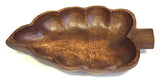 Mountain Woods Artisan Acacia Wood Leaf Bowl