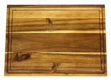 Mountain Woods Brown Organic Edge-Grain Hardwood Acacia Cutting Board w/ Juice Groove 3